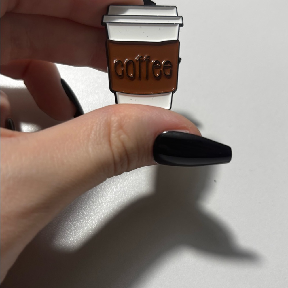(3 for $30) Coffee Cup Enamel Pin